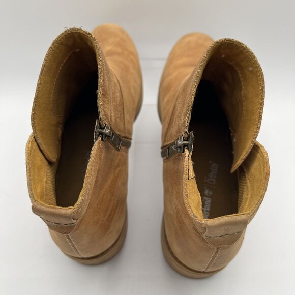 Timberland Womens 11 Beckwith Chelsea Boot Gripstick Sole Ortholite Stacked Heel - Picture 10 of 16